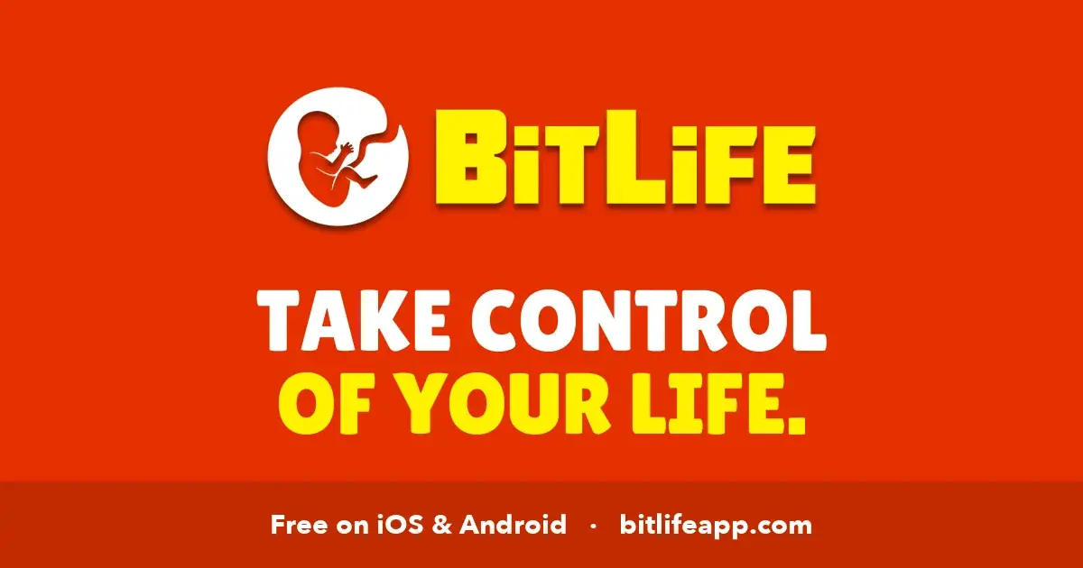 BitLife life simulator promotional artwork